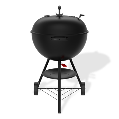 Barbecue au charbon Original Kettleᴹᴰ édition Stealthᴹᴰ 22 po-view 2