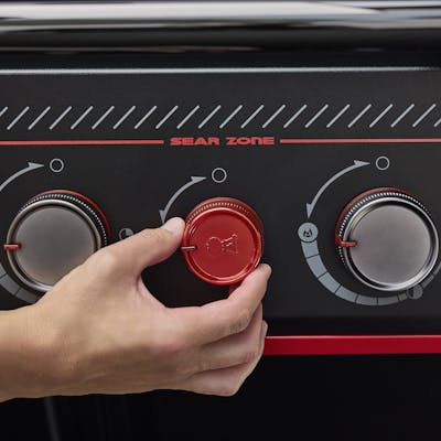 Genesis® E-330 Gas Grill Stealth® Edition (Liquid Propane)-view 1