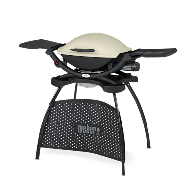 Weber® Q 2000 Gas Barbecue with Stand-view 1