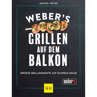 Weber's Grillen auf dem Balkon-view 1