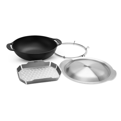 WEBER CRAFTED Wok & Steamer-view 2