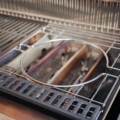 WEBER CRAFTED Porcelain-Enameled Cast-Iron Cooking Grates & Frame Kit - GENESIS 400 series-view 1